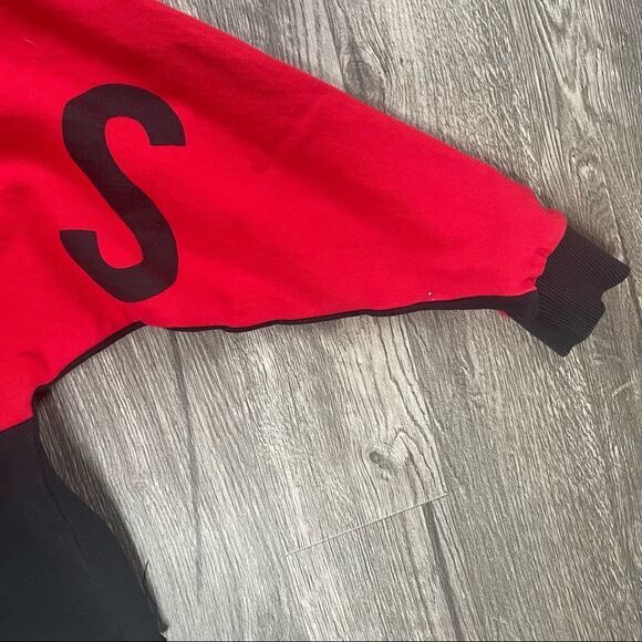 2/$20 Justice | "Fearless" Croptop Black & Red 14/16 - Picture 3 of 6